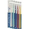 Curaprox 5 x Zahnbürste CS 820 - Handzahnbürste für Erwachsene mit 820 Soft CUREN Borsten - Zufällige Farbe