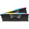 CORSAIR DIMM 64 GB DDR5-5600 (2x 32 GB) Dual-Kit (schwarz, CMH64GX5M2B5600C40, Vengeance RGB, INTEL XMP)