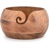 Indus Lifespace Ciotola in legno portatile per filati a maglia (17,78 cm x 17,78 cm x 10,16 cm)