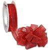 PRÄSENT C.E. Pattberg 2712520-609 Nastro con Fiocco, Poliestere, Rosso, 25mm-20m