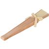 Mopec WA193.23 Ventaglio legno naturale e tessuto avorio, decorato 23 cm