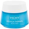 Vichy Aqualia Thermal Rich crema idratante per il viso per le pelli sensibili 50 ml per donna