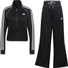 adidas W Teamsport TS Set Sportivo, Nero, L Donna