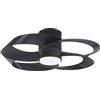 MANTRA Ventilatore da soffitto Rose nero, D. 65 cm MANTRA