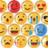 JJ PRIME - 16 magneti da frigo rotondi | mini accessori per frigorifero | magneti artigianali | piccoli magneti per lavagna, ufficio, cucina e scuola (Emoji)