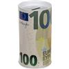 makio Salvadanaio Lattina per bambini banconote euro. Salvadanaio originale de lattina con coperchio per bambini che può essere utilizzato anche come contenitore per matite (100 euro)