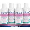 Intima+ | Detergente Intimo Lenitivo, Detergente Intimo Ph 5.5, Detergente con Antibatterico, Detergente a Base di Camomilla, Detergente Intimo Donna, 4 x 500ml