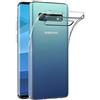 AICEK Cover Compatible Samsung Galaxy S10+, Cover Samsung S10 Plus Silicone Case Molle di TPU Trasparente Sottile Custodia per Galaxy S10+