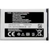 Movilux_ES Batteria Li-Ion AB463651BU 960mAh per Samsung W559, S5620I, S5630C, S5560C, C3370, C3200, C3518, J808, F339, S5296, C3322, L708E, S5610