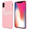 Pnakqil Xiaomi Mi 9T / 9T Pro Cover,Custodia per Xiaomi Mi 9T / 9T Pro in Silicone TPU Slim Cover Case Antiurto Anti-Graffio Ultra Sottile Back Case Cellulare Rosa Chiaro,Regina 01