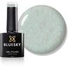 BLUESKY Smalto Per Unghie Gel, Pastel Green Sparkly, Sj3, Bagliore, Argento, Bianca, Verde (Per Lampade Uv E Led) - 10 Ml