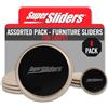 SUPER SLIDERS Riutilizzabile Furniture Mover cursori per moquette superfici Value kit, beige, 7030