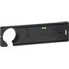 Legrand LEG90540 - Sagoma di foratura per tramezzi in cartongesso o muratura, colore: Nero