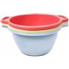 Ecoplast | Bacinella Bucato Tonda 22Lt, Cesta Portabiancheria in Plastica con Manici, Colori Assortiti Lavanda/Rosa/Verde, ø36,5x18, Made in Italy
