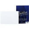 Rössler Papier 20251930 - Carta a mano - cartoncino singolo A6, 50 pezzi, bianco
