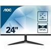 AOC Monitor AOC 23,6 LCD MVA 24B1H 1920x1080 5ms 3000:1 VGA HDMI Blk - 24B1H