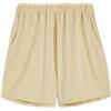 Freddy Pantaloni short da donna in lino viscosa con gamba ampia