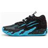 PUMA Scarpe da basket MB.03 Blue Hive, Nero/Blu/Altro