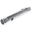 GEDORE Chiave a Tubo Doppia, 24 e 26 mm, Chiave a Tubo Esagonale, Lunga 180 mm, Chiave a Pipa Doppia per Dadi, Chiave a Bussola Meccanico, 26 R 24 x 26, Acciaio Cromato