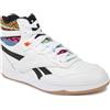 Reebok BB 4000 II Mid - Scarpe da Ginnastica, FTWWHT/CBLACK/RBKG04,