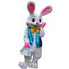 JIUYUE Costume da coniglio pasquale da coniglio, mascotte, per adulti, bianco, taglia L, bianco, Taglia Adulta
