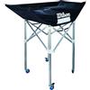 Wilson, Pallavolo, Carrello porta-palloni pieghevole, Nero, Con ruote, Alluminio, Per un massimo di 24 palle, Indoor, WTH180300