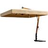 Ombrellificio Veneto Riviera Aluwood ombrellone a braccio laterale 300x300