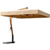 Ombrellificio Veneto Riviera Aluwood ombrellone a braccio laterale 200x300