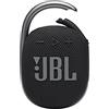 JBL Clip 4 - Altoparlante - per uso portatile - Wireless - Bluetooth - 5 W - Nero