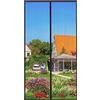 MYCARBON Zanzariera Porta Finestra Magnetica Adesiva(100x220cm, Nero)