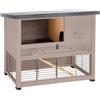 Ferplast Conigliera in legno ranch 100, 95x64,5x84,5 cm - ferplast
