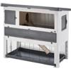 Ferplast Gabbia per conigli grand lodge 140 in resina, 115,5x73x117 cm - ferplast
