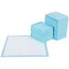Feandrea Tappetini per Addestramento di Cani, Tappetini Assorbenti per Cuccioli, 5 Strati a Prova di Perdite, Superficie ad Asciugatura Rapida, M 60 x 60 cm, Pacco da 100 Pezzi, Blu e Bianco PTD60B
