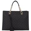 Pollini Heritage Tapiro shopping bag black