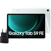 Samsung Galaxy Tab S9 FE, Caricatore incluso, Display 10.9 TFT LCD PLS, Wi-Fi, RAM 6GB, 128GB, 8.000 mAh, Exynos 1380, Android 13, IP68, Light Green, [Versione italiana] 2023