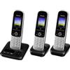 Panasonic KX-TGH723 Telefono DECT Identificatore di chiamata Nero