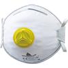 delta-plus Mascherine di protezione Delta Plus FFP2 fibra sintetica non tessuto con valvola stringinaso regol. bianco 10 pz- M1200VC