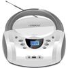 LONPOO Lettore CD Radio Portatili Boombox, LONPOO Stereo MP3 Bluetooth Portatile