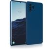 MyGadget Cover per Samsung Galaxy Note 10 Plus - Custodia Protettiva in Silicone Morbido - Case TPU Flessibile - Ultra Protezione Antiurto & Antiscivolo Blu scuro