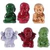 Lachineuse 6 Miniature bonzes buddisti