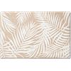 Zeller 27067 - Tovaglietta Palme, in polino, 45 x 30 cm, colore: Bianco