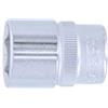 Hazet 880-15 Inserto per Chiave a Bussola Esagonale, Argento, Attacco Quadro, Cavo, 10 mm 3/8 di Pollice