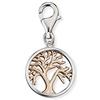 Engelsrufer - Fascino Argento Sterling Non è Un Gioiello Donna, Argento, Durchmesser ca.: 12 mm - ERC-LILTREE-BICOR