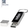 USB pen drive rettangolare personalizzata con logo luminoso da 1 a 64GB personalizzate o neutre
