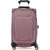 Travelpro Maxlite - Set di 5 valigie da viaggio Softside, espandibili, con 4 ruote girevoli/borsa morbida sotto il sedile, valigia leggera, per uomini e donne, Rosa antico, Carry-on 21-Inch, Maxlite 5