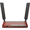 MikroTik L009UiGS-2HaxD-IN routeur sans fil Gigabit Ethernet Monobande (2,4 GHz) Rouge