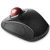 Kensington K72352Eu Mouse Orbit Wireless Portatile & Compatto con Trackball, per Pc, Mac E Windows, Scorrimento Al Tocco, Design Ambidestro, Tracciamento Ottico, Sfera 32mm, Rosso