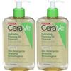 Cerave (L'Oreal Italia SpA) CeraVe Olio Detergente Idratante Schiumogeno Set da 2 2x473 ml Sapone liquido