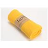 Amadeus - Plaid bicolore 130 x 170 cm, colore: Giallo