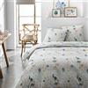 Today Susnhine 3.32 Parure da letto, Bianco, 240 x 220 cm